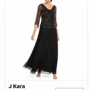 Mother of the Bride floor length gown worn once for my daughter’s wedding